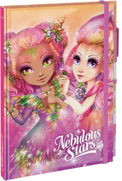 Изображение Блокнот 96л Небулус Старс Хазелия с ручкой ТвинТим Эдженси , 1 шт