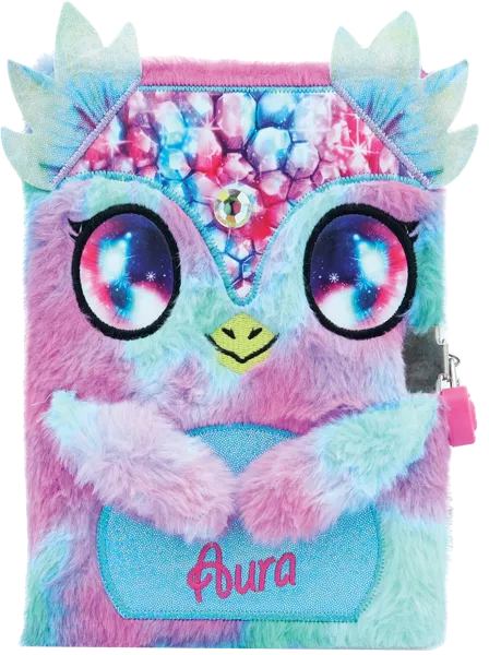 Изображение Дневник для девочек Небулус Старс Аура плюшевый ТвинТим Эдженси , 1 шт