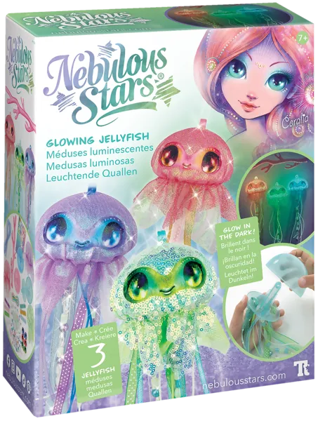Изображение Набор для творчества Небулус Старс Коралия сверкающие медузы ТвинТим Эдженси к/у, 1 шт