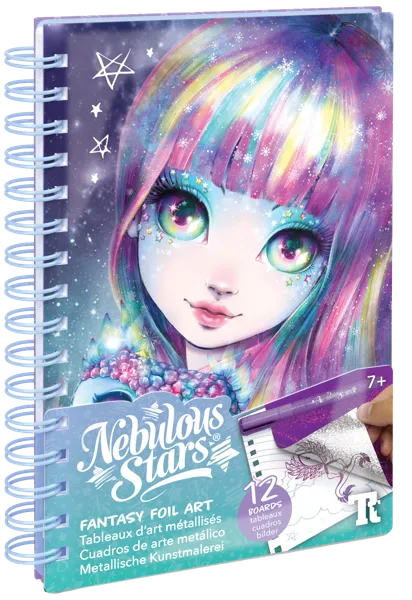 Изображение Набор для аппликаций Небулус Старс Айседора с фольгой ТвинТим Эдженси , 1 шт