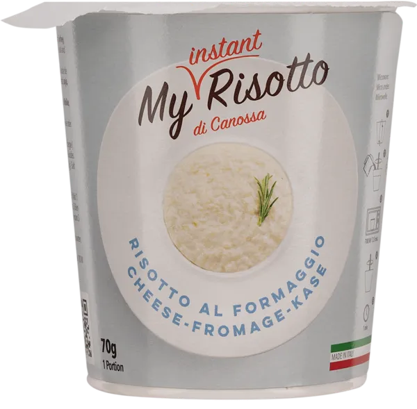 Изображение Ризотто быстрого приготовления Май Инстант Ризотто сыр Паста Каниола СРЛ к/у, 70 г