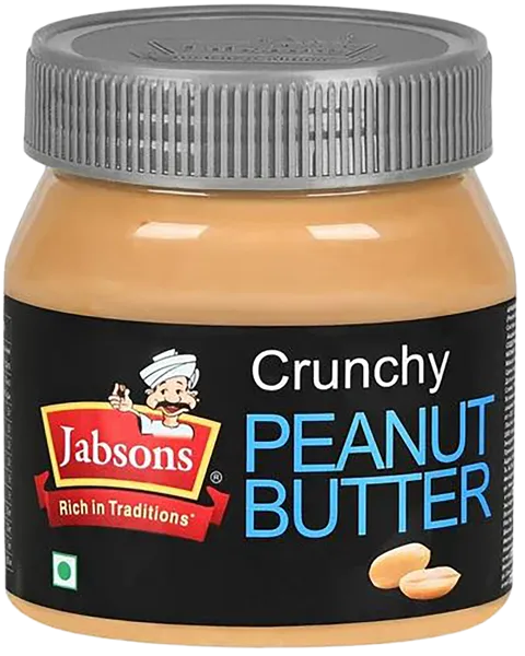 Изображение Паста арахисовая Джабсонс с кусочками арахиса Бхригу Фудс п/б, 350 г