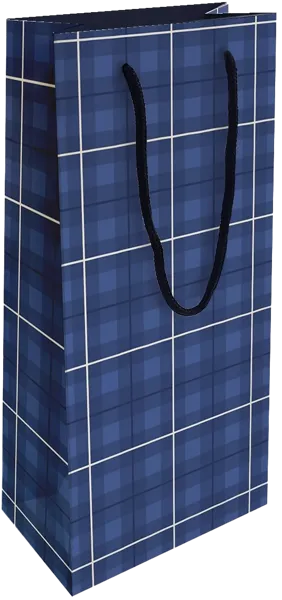 Изображение Пакет 15*32см для бутылок Би Смарт джентльмен синий Иу Антэнг Пэкэджинг , 1 шт