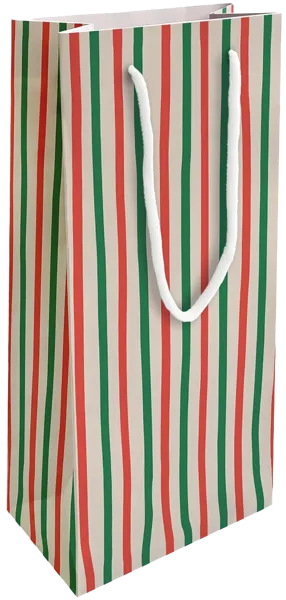 Изображение Пакет 15*32см для бутылок Би Смарт холидэй полоски Иу Антэнг Пэкэджинг , 1 шт