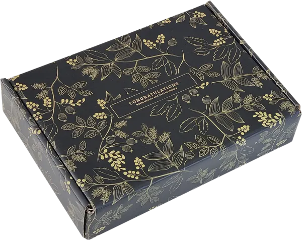 Изображение Коробка 16*22см подарочная Би Смарт веточки джун черная Вэньчжоу Цзяюань арт , 1 шт
