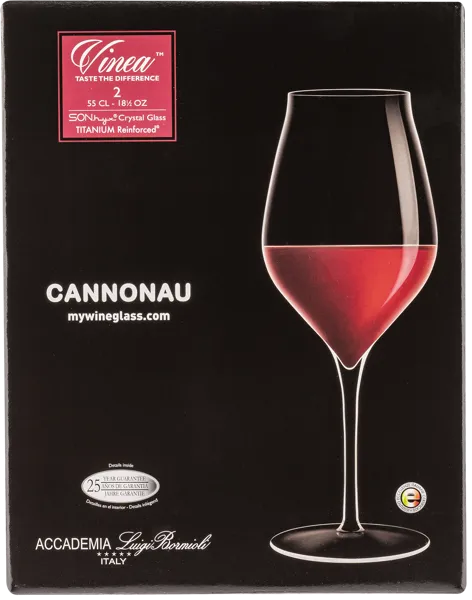 Изображение Бокал 550мл для вина Луиджи Бормиоли винея Луиджи Бормиоли к/у, 2 шт