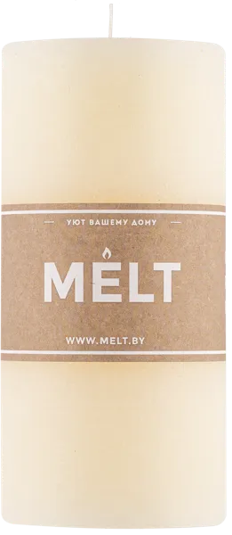 Изображение Cвеча 15см столбик Мельт слоновая кость Кэндл фэктори , 1 шт