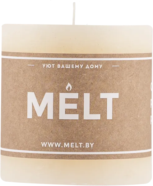 Изображение Cвеча 7,5см столбик Мельт слоновая кость Кэндл фэктори , 1 шт