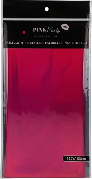 Изображение Скатерть 137*183см пластик Купман цветная металлизированная Купман Интернэшнл , 1 шт