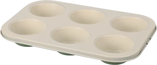 Изображение Форма для 6 кексов Купман цветная стальная Купман Интернэшнл , 1 шт
