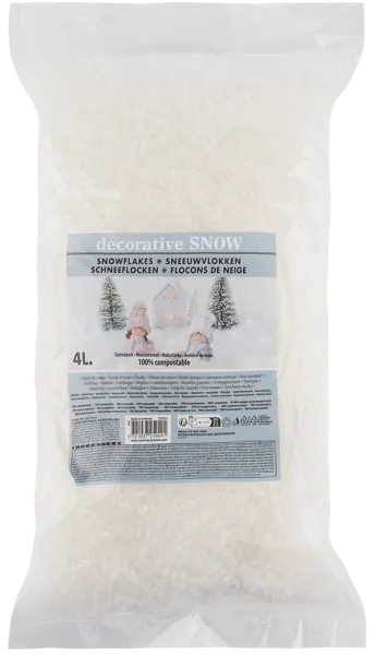 Изображение Снег 4л искусственный Купман белый Купман Интернэшнл , 1 шт