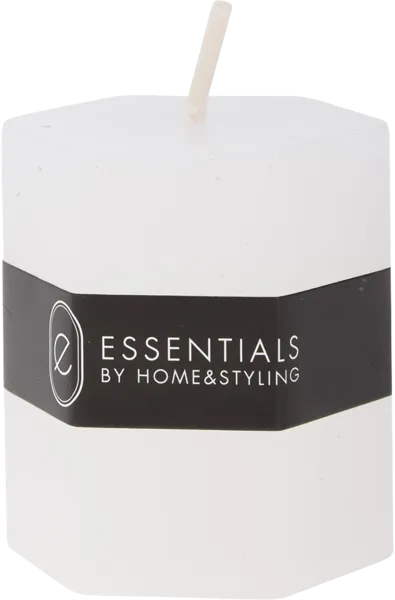 Изображение Свеча 4*5см столбик Купман шестиугольная с блестками Купман Интернэшнл , 1 шт