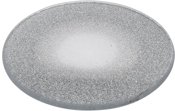 Изображение Подсвечник 15см стекло Купман серебряный с блестками Купман Интернэшнл , 1 шт