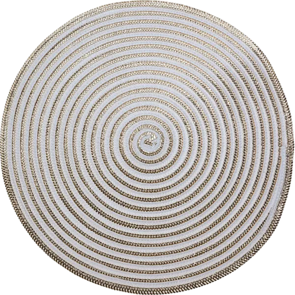 Изображение Салфетка 38см сервировочная Купман плетеная серебристая Купман Интернэшнл , 1 шт
