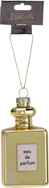 Изображение Елочное украшение 9см стекло Купман парфюм цветное Купман Интернэшнл , 1 шт