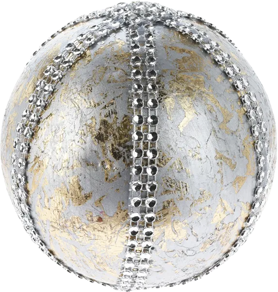 Изображение Шар 10см пластик Купман цветной с поталью Купман Интернэшнл , 1 шт