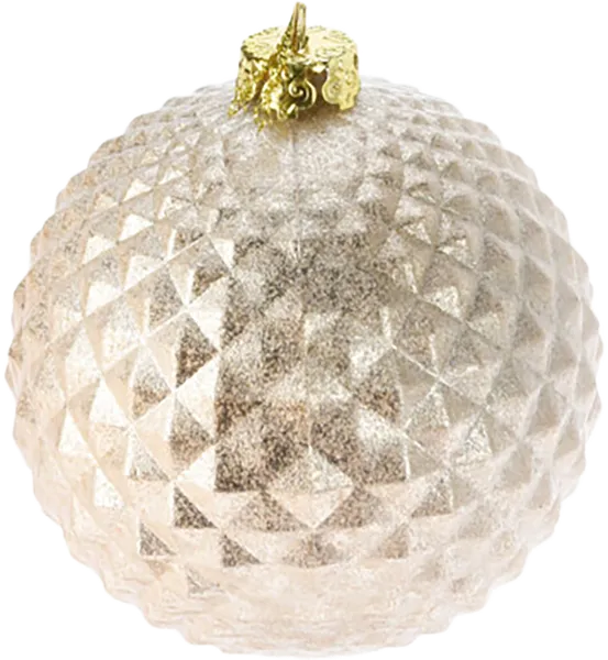 Изображение Шар 8см пластик Купман змеиный золотой Купман Интернэшнл , 1 шт