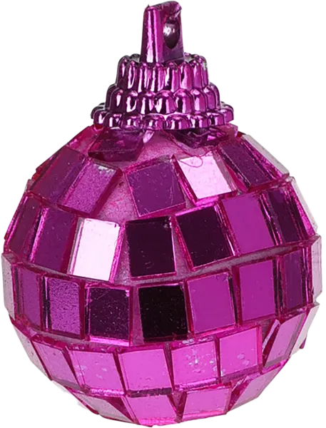 Изображение Шар 3см Купман диско розовый Купман Интернэшнл к/у, 8 шт