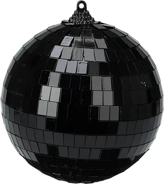 Изображение Шар 10см Купман диско черный Купман Интернэшнл , 1 шт