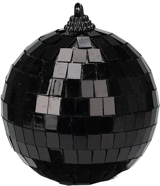 Изображение Шар 8см Купман диско черный Купман Интернэшнл , 1 шт