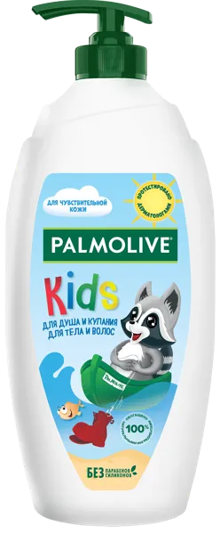 Изображение Гель для душа детский Палмолив масло миндаля Колгейт Палмолив п/у, 600 мл