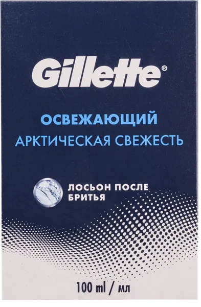 Изображение Лосьон после бритья Жиллетт освежающий Жиллетт к/у, 100 мл