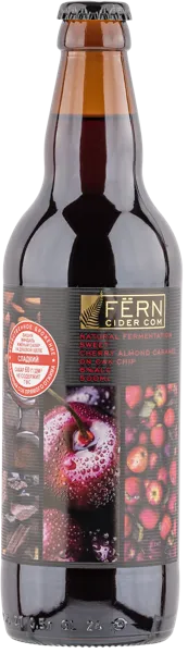 Изображение Сидр яблочный сладкий 6,0% Ферн вишня миндаль Роял Фрут Бел с/б, 0,5 л