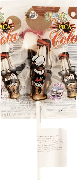 Изображение Карамель на палочке Физзи кола Физзи м/у, 12 г