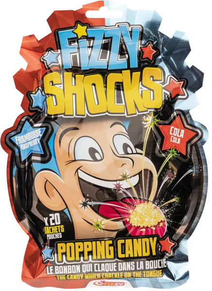 Изображение Карамель шипучая Физзи малина кола Физзи м/у, 30 г