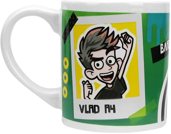 Изображение Кружка 220мл фарфор НД плэй влад а4 Шаньдун Хуаньтай Чжунхао Форин Трейд Ко , 1 шт