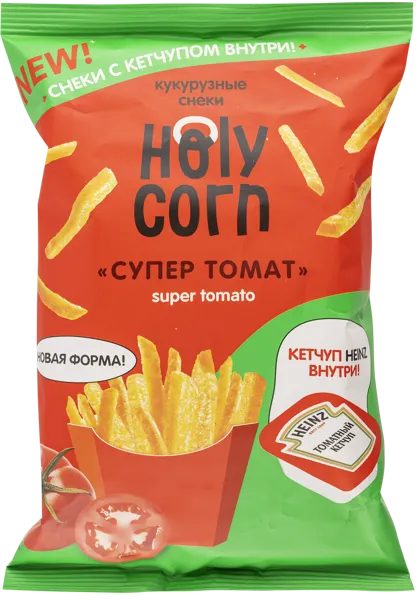 Изображение Чипсы кукурузные Холи Корн супер томат Матяш м/у, 30 г