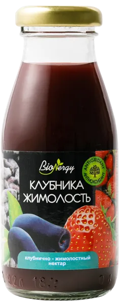 Изображение Нектар БиоНерджи Клубника жимолость Сава с/б, 0,2 л