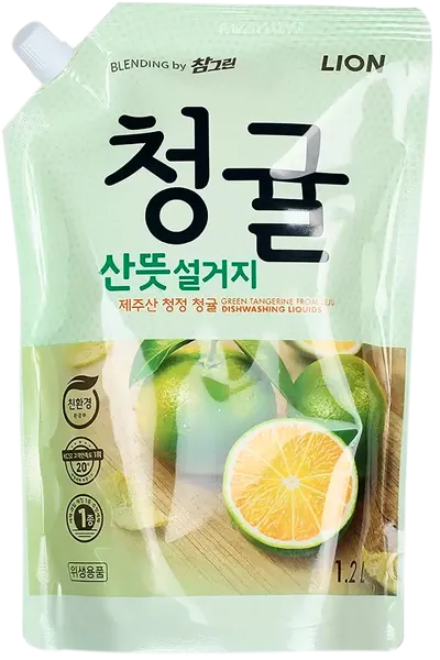 Изображение Средство для мытья посуды Си джи лайон шармгрин мандарин Экён м/у, 1 л
