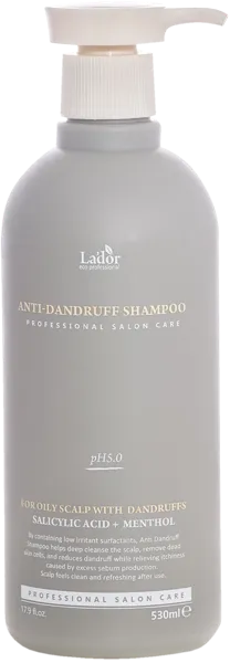 Изображение Шампунь от перхоти и зуда Ладор оздоравливающий Джей Профешнл п/у, 530 мл