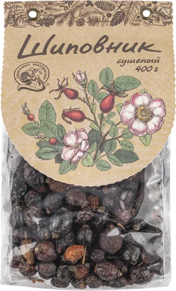 Изображение Шиповник сушеный Кедровый бор Тайга-Продукт м/у, 400 г
