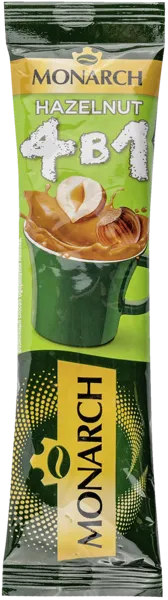 Изображение Кофе растворимый Монарх 4 в 1 лесной орех Якобс Дау Рус м/у, 13,5 г