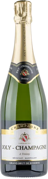 Изображение Шампанское белое брют Жоли Гран Брют де Резерв шардоне пино менье купаж Жоли с/б, 0,75 л