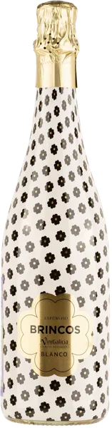 Изображение Вино игристое белое брют Бринкос Винья Галисия с/б, 0,75 л