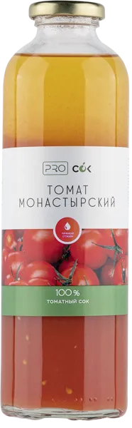 Изображение Сок с мякотью н/о ПроСок Томат Монастырский ИП Прокопенко с/б, 0,7 л
