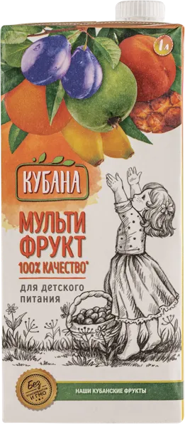 Изображение Нектар Кубана мультифрукт Кубснаб т/п, 1 л