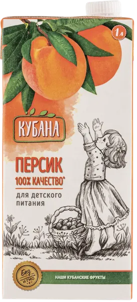 Изображение Нектар Кубана персик Кубснаб т/п, 1 л