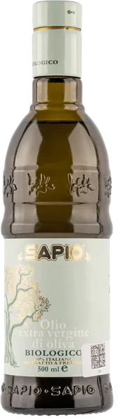 Изображение Масло оливковое 0,4% Сапио из Кампании БИО e.v. КОИ Срл с/б, 500 мл