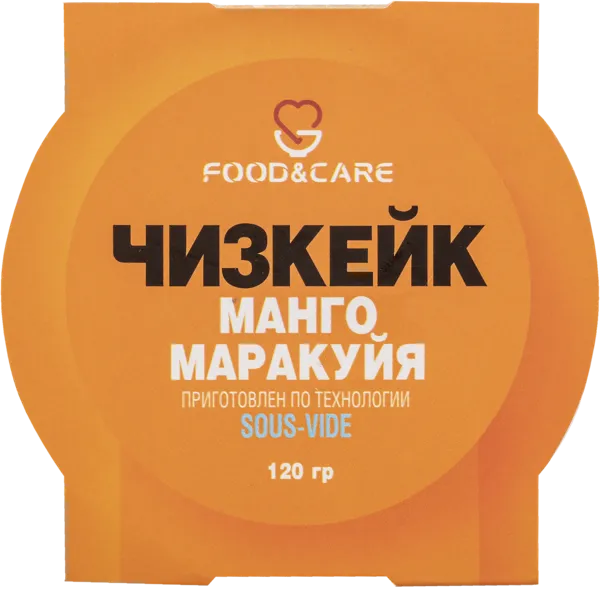 Изображение Чизкейк Фуд энд Кеа манго маракуйя Польза п/б, 120 г
