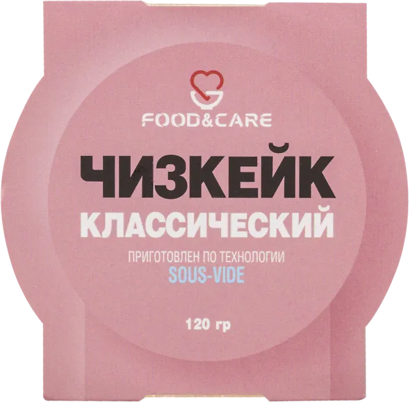 Изображение Чизкейк Фуд энд Кеа классический Польза п/б, 120 г