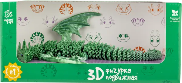Изображение Фигурка антистресс Фанберри тойз дракон горбаш Фанберри Тойз ООО к/у, 1 шт