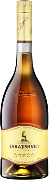 Изображение Коньяк 5 лет 40% Сараджишвили Сараджишвили c/б, 0,7 л