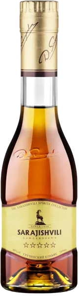 Изображение Коньяк 5 лет 40% Сараджишвили Сараджишвили с/б, 0,2 л