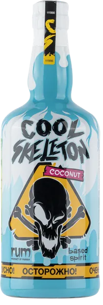 Изображение Напиток спиртной ромовый 37,5% Кул Скелетон кокос Ладога с/б, 0,7 л