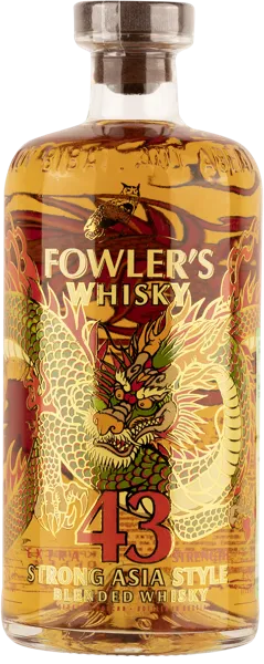 Изображение Виски купажированный Фоулерс Стронг Азия Стайл 5 лет Ладога с/б, 0,7 л