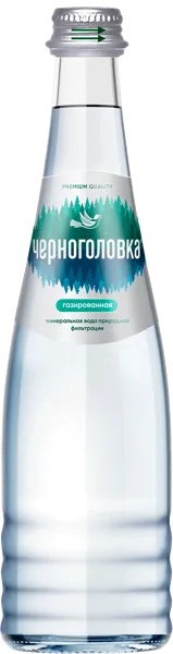 Изображение Вода газ рН 7,3 Черноголовка питьевая Аквалайф с/б, 0,33 л